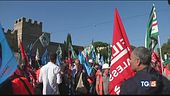 Lavoratori terzo valico protestano al ministero