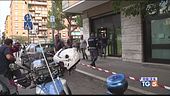Rapina in banca a Roma