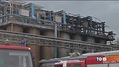 Esplosione in azienda trattamento rifiuti