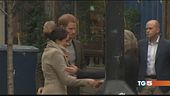 Un bagno di folla per Harry e Meghan