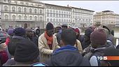 Senegalese ucciso protesta a Firenze