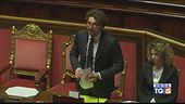 Sì al decreto Genova Bagarre al Senato