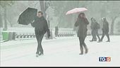 Bufera di neve a New York