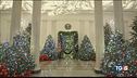 Melania Trump e gli addobbi di Natale alla Casa Bianca