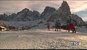 Corsa contro in tempo Dolomiti già "in pista"