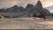 Corsa contro in tempo Dolomiti già "in pista"