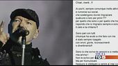 Il lungo sfogo di Vasco Rossi