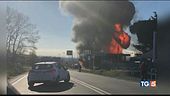 Inferno di fuoco al distributore: 2 morti
