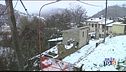 Amatrice sotto la neve ricostruzione ferma