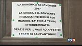 Chiesa chiusa per inagibilità