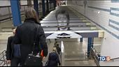 Omaggio a David Bowie nella metropolitana di New York.