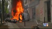 Scontri a Parigi per il Primo Maggio