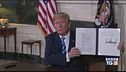 Trump: no all'accordo sul nucleare con l'Iran