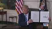 Trump: no all'accordo sul nucleare con l'Iran