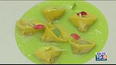 Gusto verde: ravioli cipollotto e asparagi