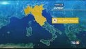 Pioggia e grandine, una tregua dall'afa