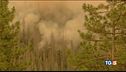 Un inferno di fuoco nello Yosemite Park