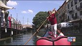 Una gondola a Milano