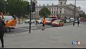 Londra, auto contro il Parlamento