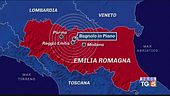 Emilia, paura per una scossa