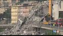 Genova, i monconi del ponte hanno resistito all'ondata di maltempo