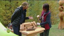 Un'artista del legno