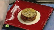 Lasagne di segale con zucca stufata