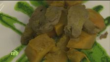 Spiedini di tofu e stufato di seitan