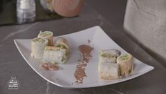 Abbracci di salmone e nasello