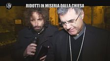ROMA: Ridotti in miseria dalla Chiesa