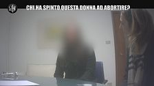 CASTELLANO: Chi ha spinto questa donna ad abortire?