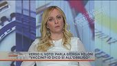 Giorgia Meloni e il nodo dei vaccini