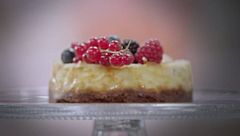 Cheesecake con moka mousse