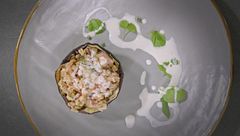 5 cereali risottati alle melanzane