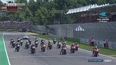 Il podio di gara-2 a Imola