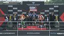 Il podio della Supersport