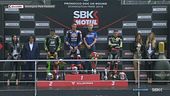Sbk, il podio di Gara 2