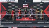 Portimao, il podio di gara-1