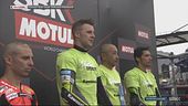 Sbk, il podio di Gara 1