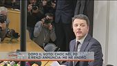 Renzi: "Me ne vado ma..."