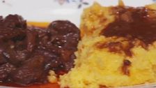 Stufato con polenta