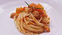 Spaghetti zucca e salsiccia