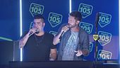 Radio 105 moment