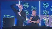 Radio 105 moment