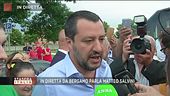 Da Bergamo diretta con Matteo Salvini