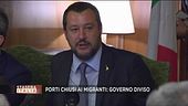 Salvini; porte chiuse ai migranti