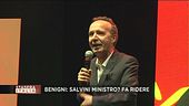 Roberto Benigni demolisce Matteo Salvini