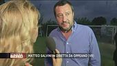 Matteo Salvini in diretta da Oppeano