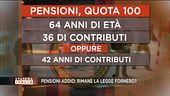 Pensioni addio