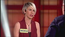Michela al quiz finale